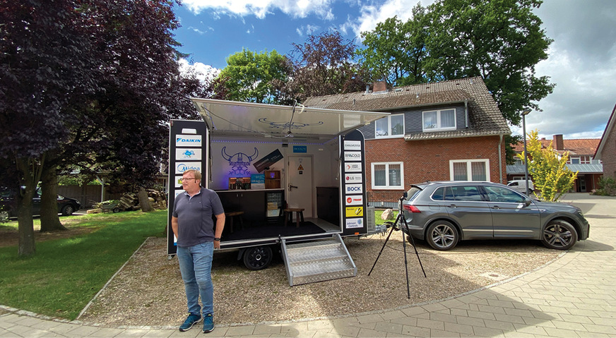 Nicht direkt bei Trane, aber in einem tollen Landhotel in Buchholz i. d. Nordheide haben wir uns mit Stefan Hublitz getroffen.