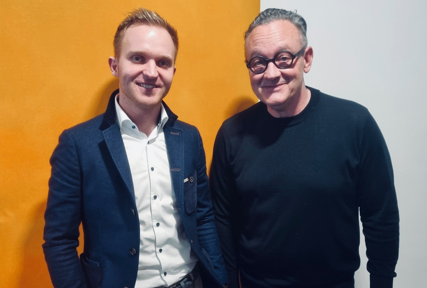 l.: Daniel Raab, Geschäftsführer RaabLüftungstechnik;r.: Klaus-PhilippFelderer, Vorsitzender Geschäftsführung Felderer