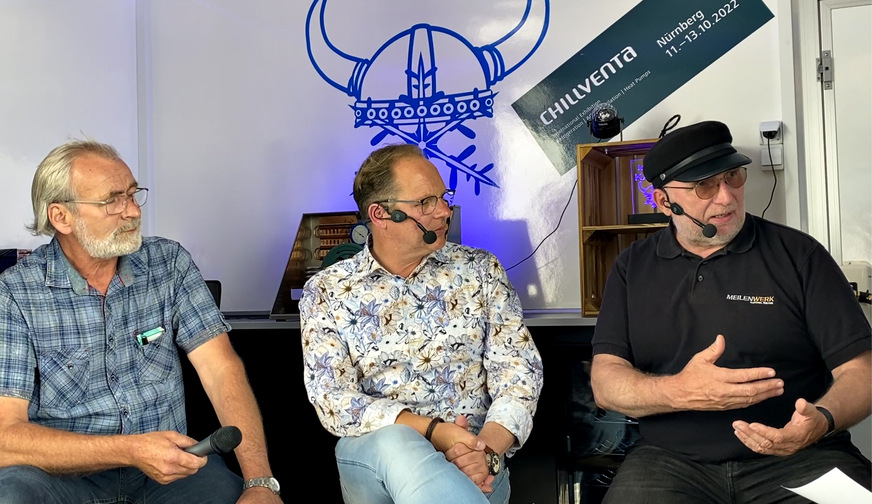 V. l. n. r.: Rainer Voß, Björn Sielaff, Klaus Oelrichs