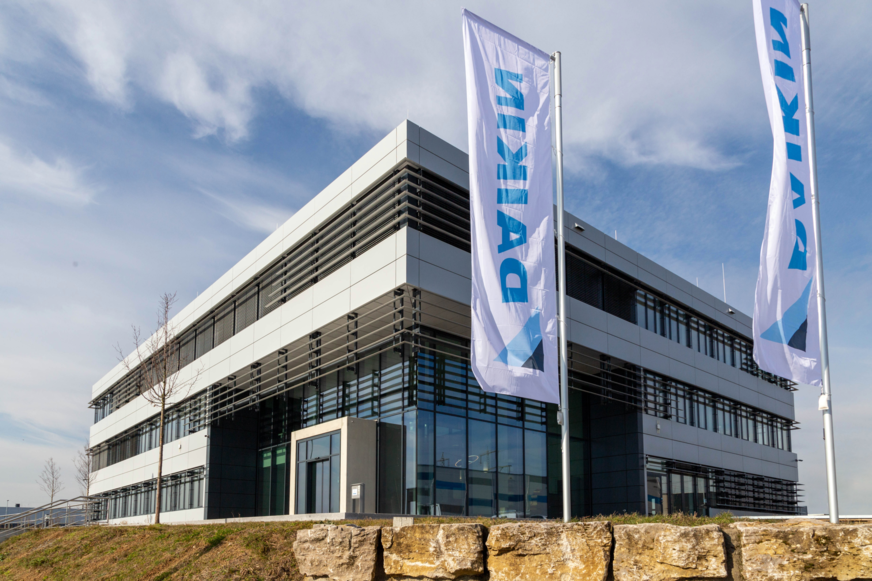 Das neue Bürogebäude von Daikin in Leingarten