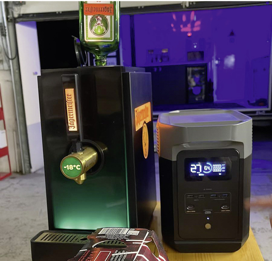 Am Abend haben wir alle zusammen die Mobilität von Delta 2 getestet.