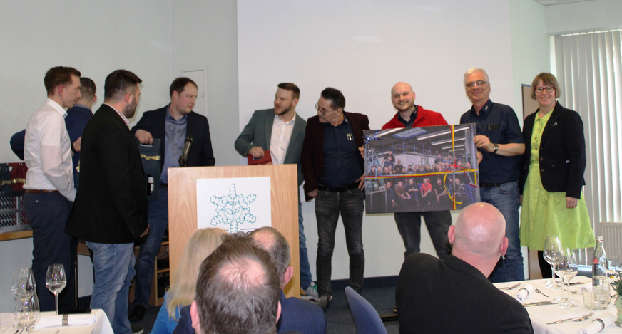 Dankeschön der „BM13“ ans NKF-Team