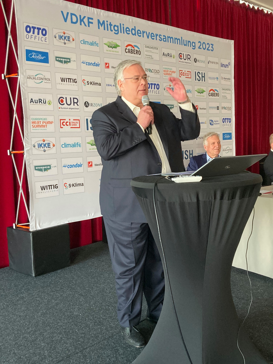 VDKF-Präsident Karl-Heinz Thielmann