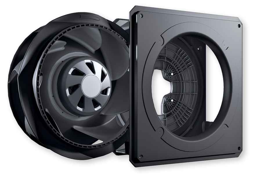 3 Hohe Volumenströme bei niedrigem Gegendruck e­rzeugen die ­Radialventilatoren der Baureihe RadiCal 2.