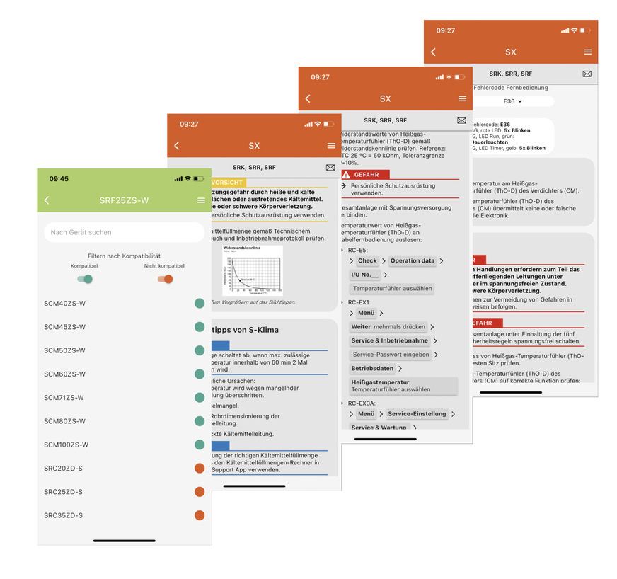 Die App bietet Informationen über die Systeme, aber auch direkten Zugriff.