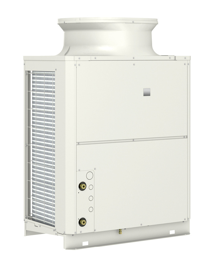 Die Heißwasser-Wärmepumpe QAHV von Mitsubishi Electric auf Basis des Kältemittels R744 (CO2) eignet sich für die effiziente Bereitstellung von Trinkwarmwasser.