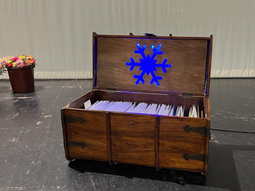 Die neu angeschaffte Innungslade der Sächsischen Innung der Kälte- und Klimatechnik.