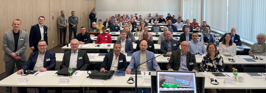 Teilnehmer des LIK-Innungsversammlung in der Schaufler Academy in Rottenburg