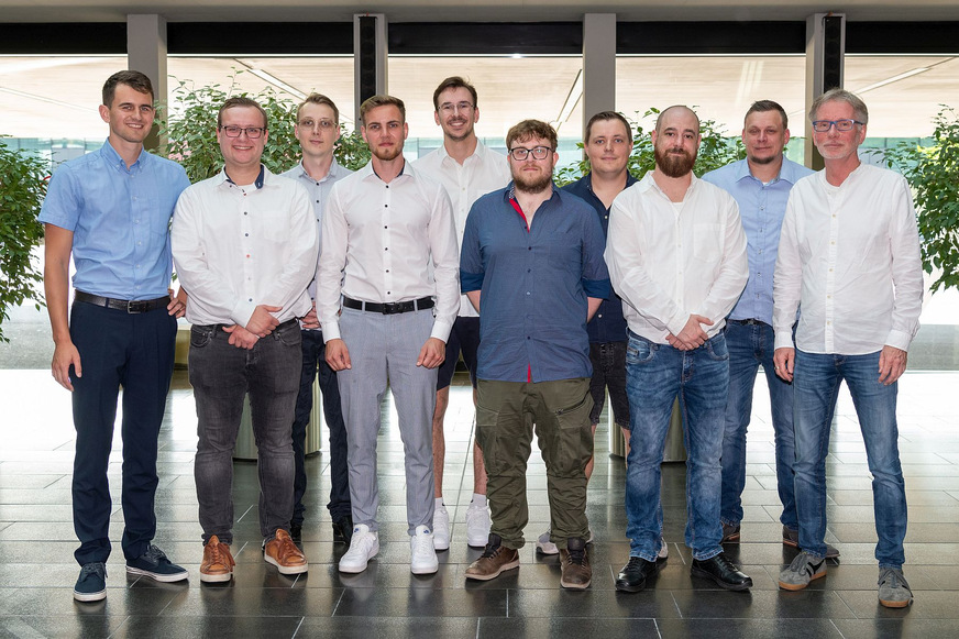 v.l: Friesen, Hommel, Batalov, Belikow, Liekmeier, Schädlich, Dosedal, Kaeppke, Hemmerich, Scheuer