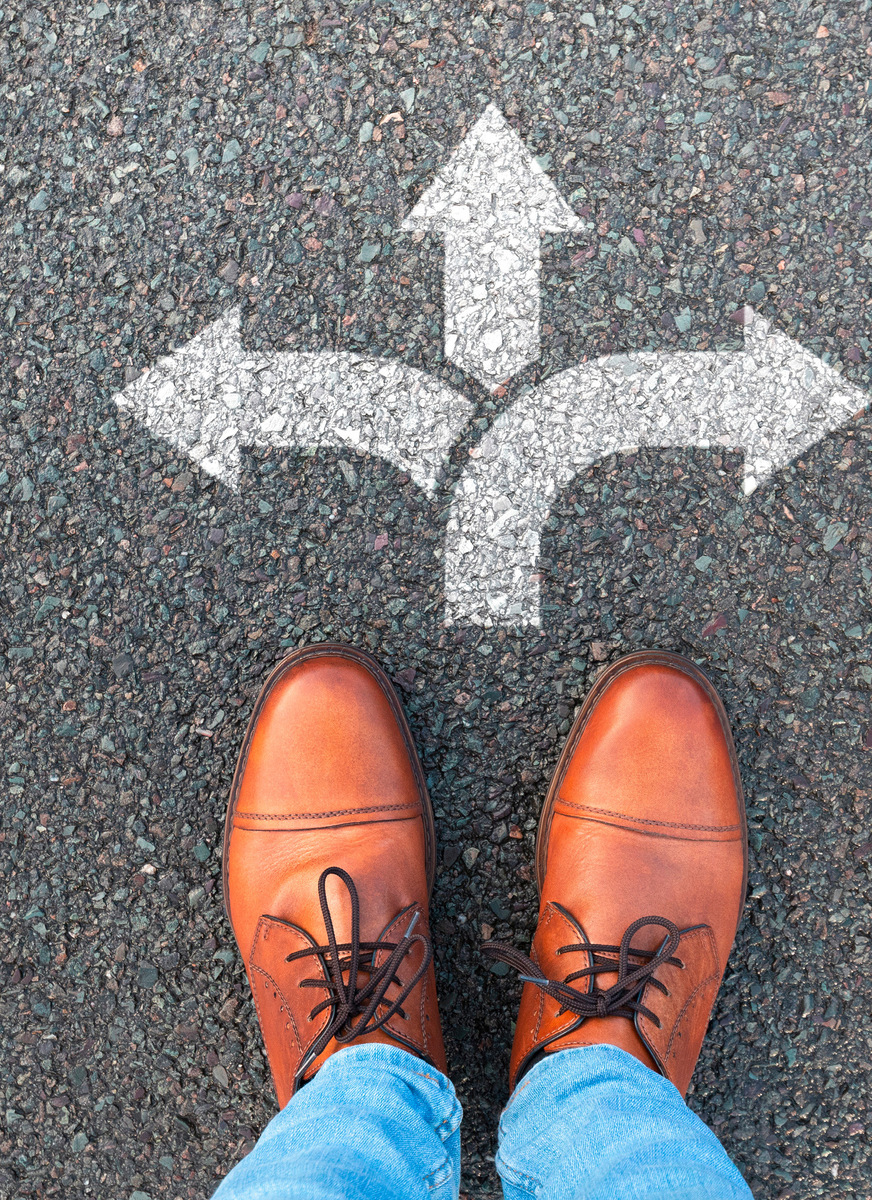 Links, rechts, geradeaus? Manche Entscheidungen brauchen Unterstützung von Außen.