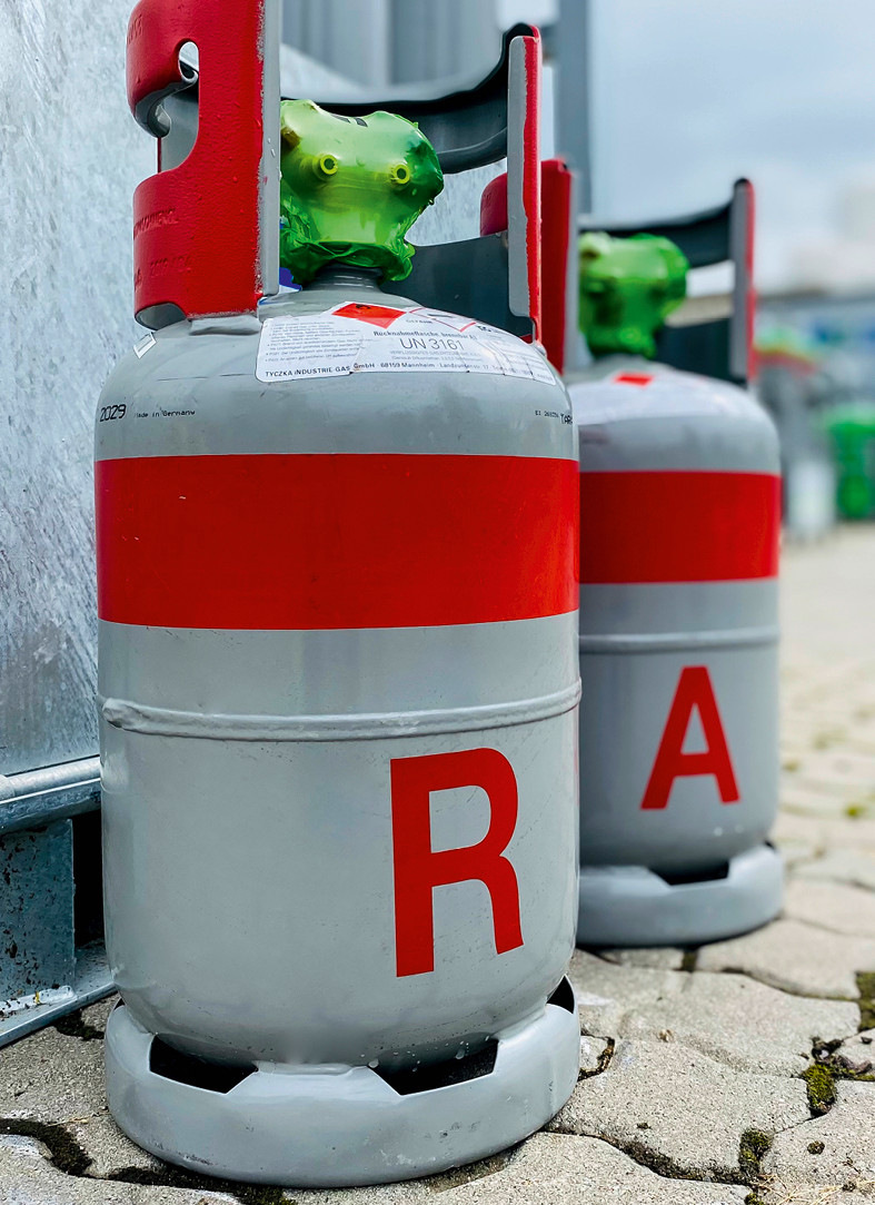 Aufbereitetes Kältemittel leistet einen wichtigen Beitrag.