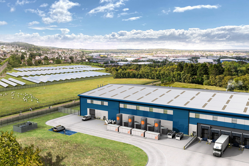 GEA investiert zwölf Millionen Euro in das britische Unternehmen Caldera. Hier ist ein Foto der Fabrik.