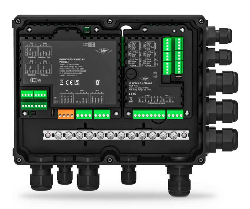 Bild 4: Das IQ MODUL CM-RC-02 für Ecoline Hubkolbenverdichter ermöglicht einen „Effizienz-Boost“ bei Neu- und Bestandsanlagen