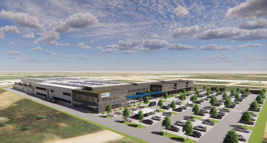 ebm-papst investiert 30 Millionen Euro in den Bau eines Produktionsund Entwicklungszentrums im rumänischen Oradea. Der erste Bauabschnittumfasst eine Fläche von 20.000 m² und soll bis Mai 2026 fertiggestelltwerden.