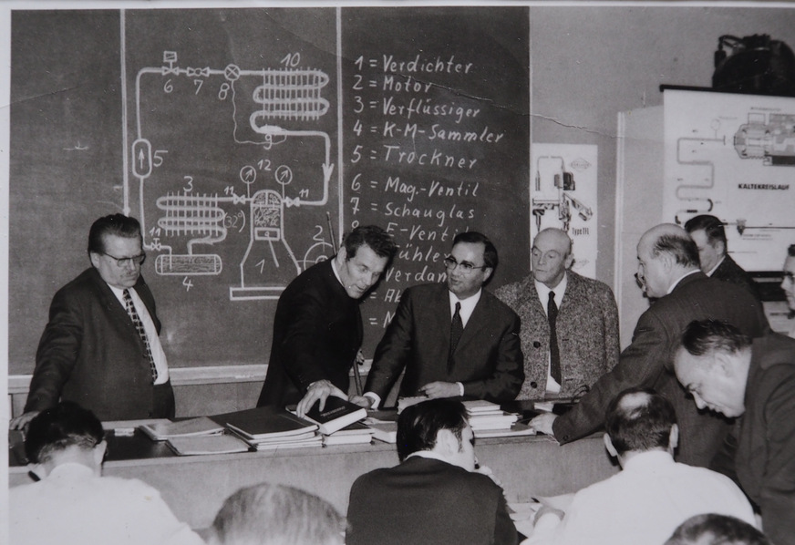 Schulungssituationen in den 70er Jahren