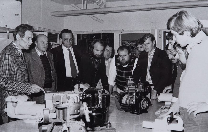 Schulungssituationen in den 70er Jahren