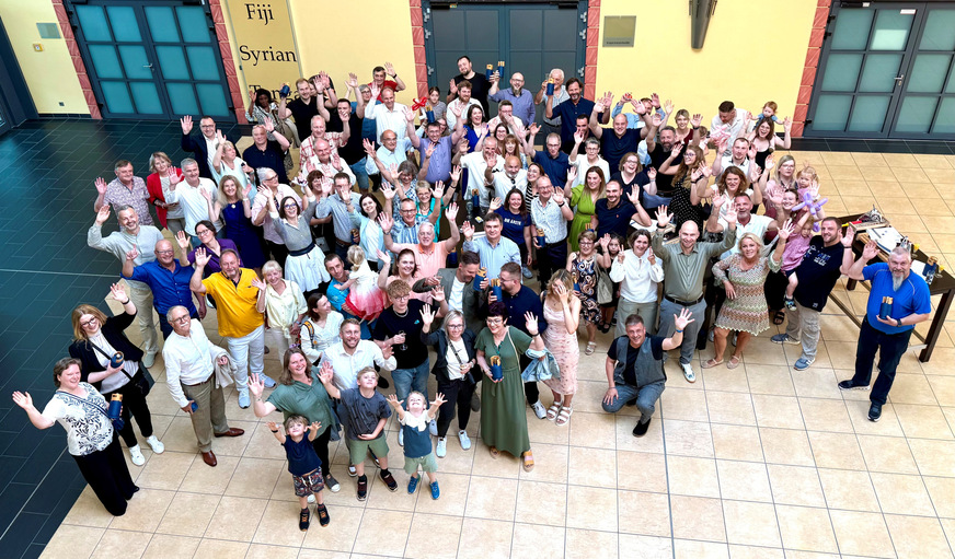 Am 14. Juni 2025 waren alle Mitarbeiterinnen und Mitarbeiter der BFS zur Geburtstagsfeier nach Fulda eingeladen.