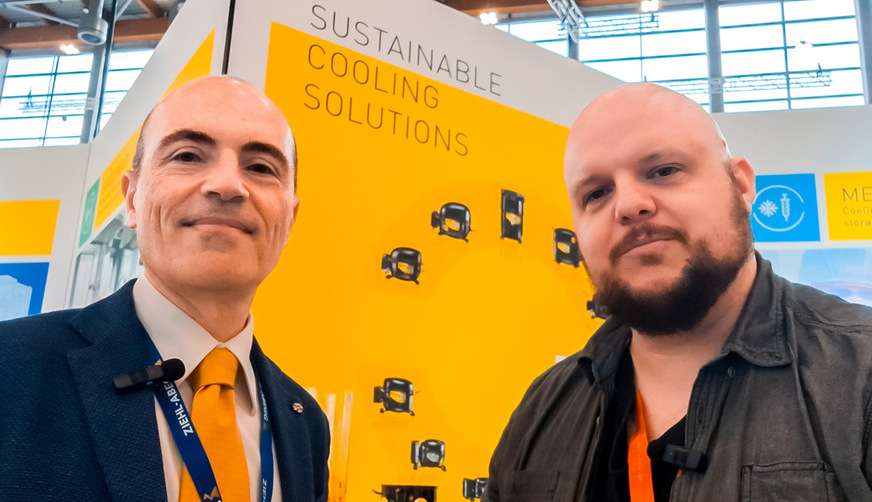 Massimo Gentile (links) ist Head of Sales für den EU-Bereich.