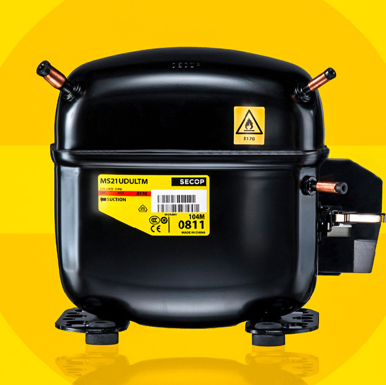 Secop-Verdichter mit variabler Drehzahl sind für Kältesysteme mit R 290 (Propan) ausgelegt.