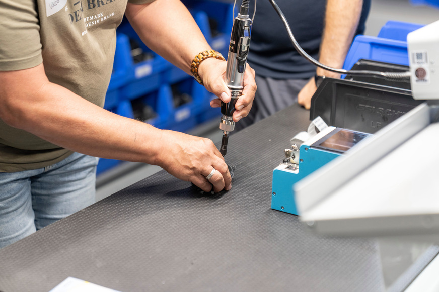 Gäste durften sich ihren eigenen Sensor zusammenbauen