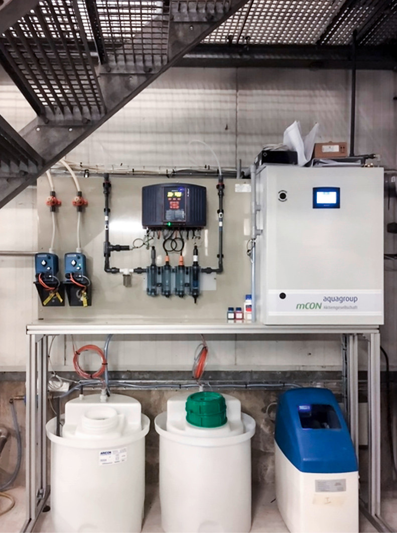 Ordentliche Anlagenstruktur durch ­ Aquagroup-Installation