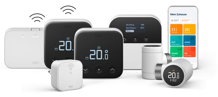 Diese Lösungen von tado° sind mit den Wärmepumpen Aquarea kombinierbar.
