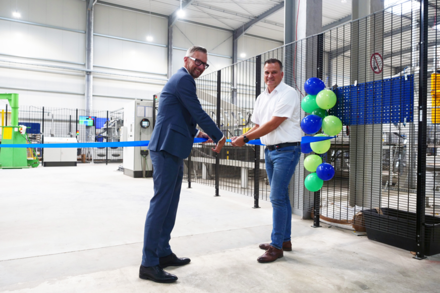 Links: Andreas Örje Wellstam, CEO der Swegon GroupRechts: Stefan Steckel, Head of Operation and Procurement