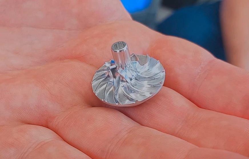 In diesem kleinen Rad stecken 12 kW thermische Leistung.