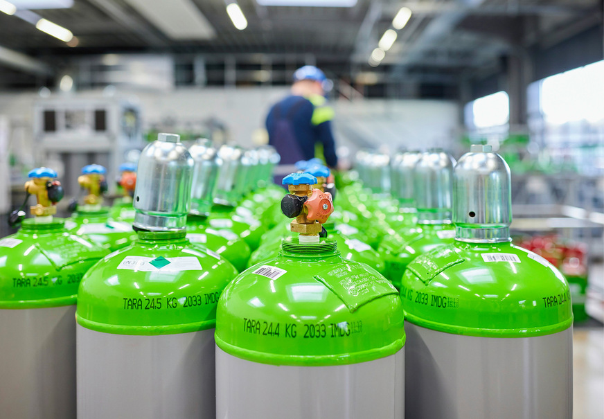 Nur sortenreine Produkte können zu einem Kältemittel in Neuwarenqualität aufbereitet werden.