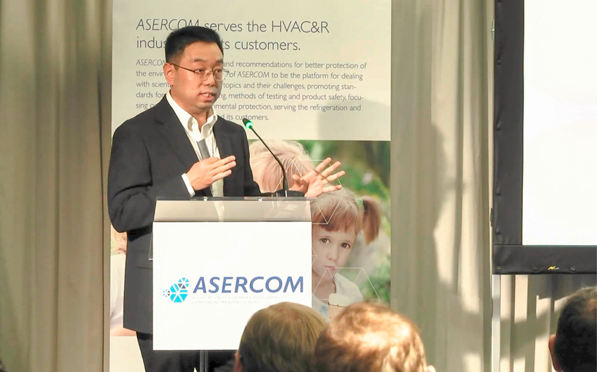 Prof. Baolong Wang (China Association of Refrigeration / Tsinghua University) ist einer der Gastredner der außer-europäischen Pendants