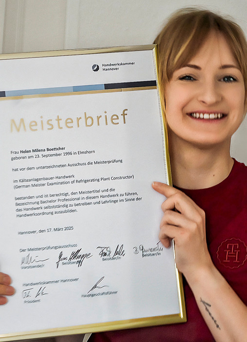 Geschafft: Der Meistertitel, die höchste Auszeichnung im Handwerk