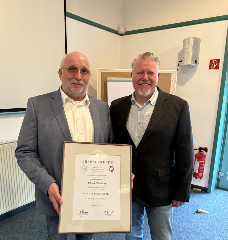 Klaus Oelrichs und Robert Brodersen