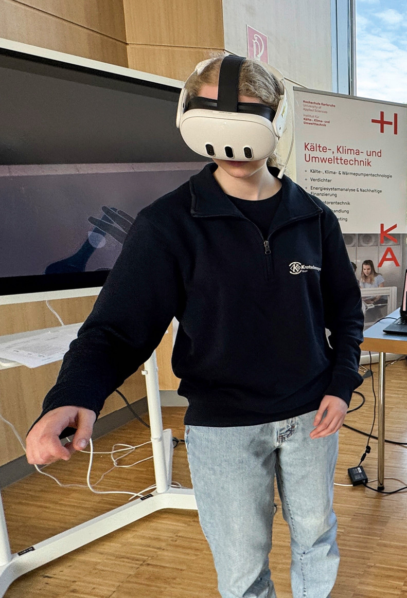 Die Zukunft? Im virtuellen Raum werden Lecks gesucht