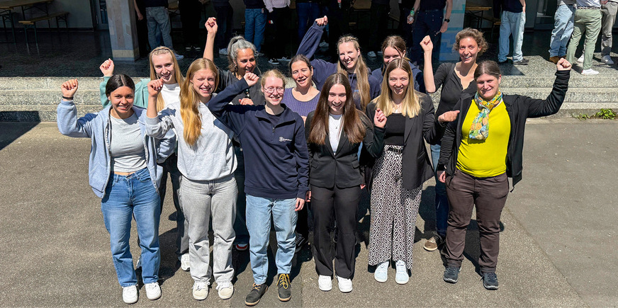 Die ersten Mädels von girls@kältenklub