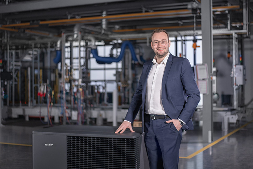 Julian Höner, Geschäftsführer des Wärmepumpenspezialisten tecalor, sagt, Kunden schätzten die Vorteile digitaler Dienste von Autoherstellern, Online-Händlern oder aus anderen techniknahen Branchen.