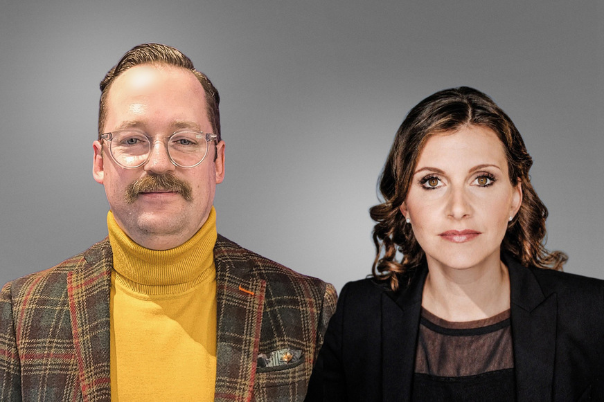 Von links: ICS-Geschäftsführer Andreas Stach und Carola Wolters, Geschäftsführerin MTA - Zusammenschluss der beiden Marken