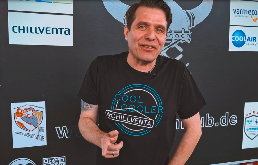 Bertold Brackemeier eröffnet das Videogespräch