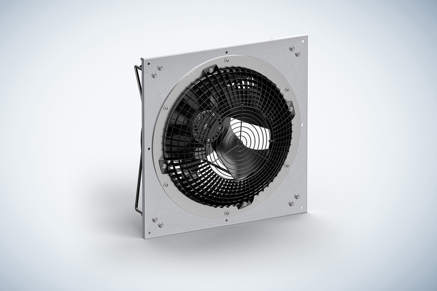 Der neue RadiFlow Ventilator mit 630 mm Durchmesser.