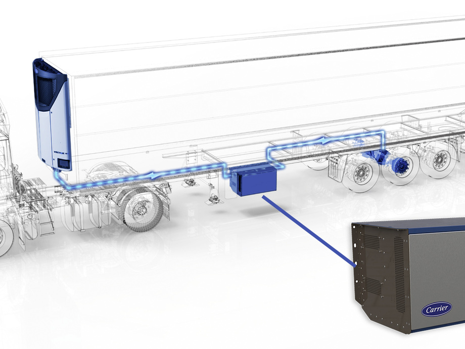 Carrier Transicold Kooperation mit AddVolt DIE KÄLTE + Klimatechnik