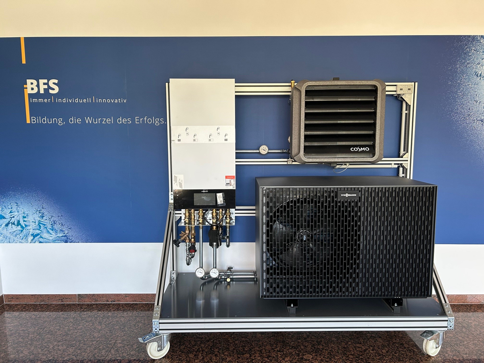 Bundesfachschule KälteKlimaTechnik Wärmepumpenschulungen an der