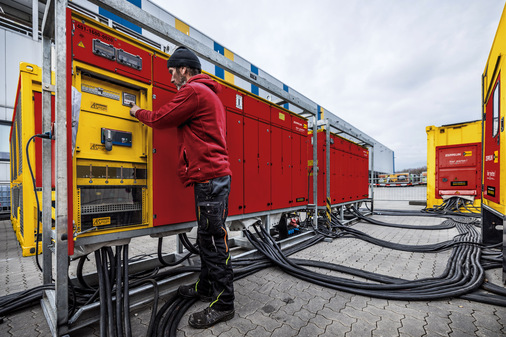 Das eingesetzte Material wird von Zeppelin Rental immer nach den neusten Richtlinien getestet und eingestellt&nbsp;