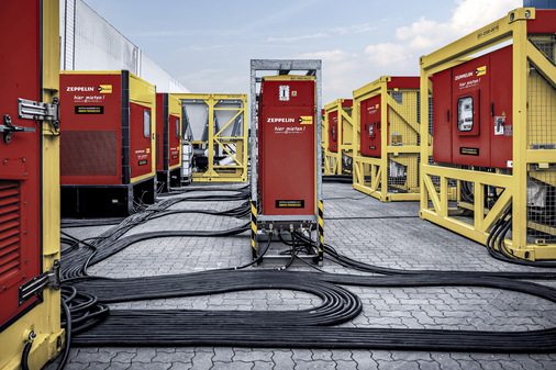 Am Anschlusspunkt der temporären Anlage an den bestehende Kühlkreislauf musste eine Temperatur von – 7 °C erreicht werden&nbsp;