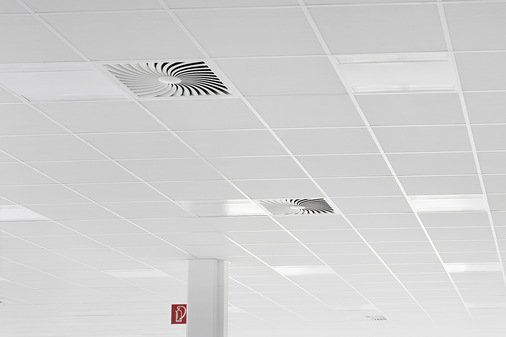 System zur Mischlüftung mit Dralldurchlässen