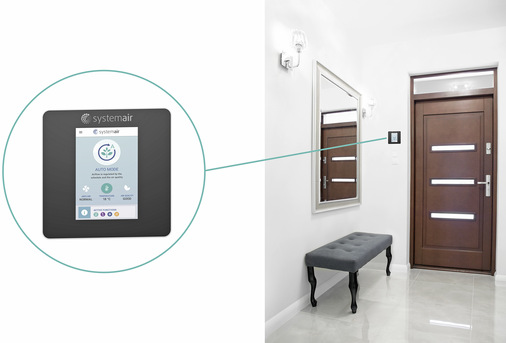 Ein gesundes Innenraumklima hängt von der bedarfsgerechten Regelung der Lüftungsanlage ab. Die Regelung SAVE control stellt beispielsweise den Luftaustausch in der gesamten Wohnung analog der Parameter CO2-Konzentration und Luftfeuchtigkeit sicher.