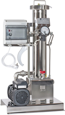 Mikrofilteranlage der Kunststoff-Spritzmaschinenhalle im Werk 2