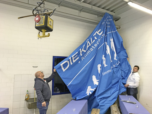 Das vorabendliche Referentenessen beim Griechen. Später ging es woanders weiter.