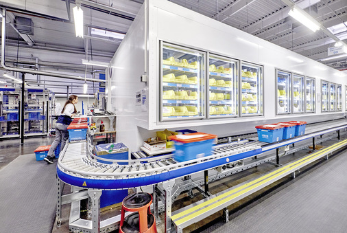 Um die perfekte Kühlung der Arzneimittel gewährleisten zu können, änderte Gehe am Standort Nürnberg die Lagerlogistik.