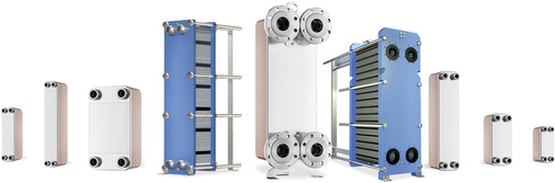 Plattenwärmeübertrager der Reihe Longtherm liegen in vielen unterschiedlichen Varianten vor.