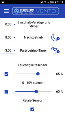 Von etlichen Herstellern gibt es Lüftungsgeräte, die sich über eine auf mobilen Endgeräten installierte App steuern lassen und so die Bedienung noch komfortabler gestalten.