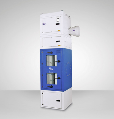 Die Filteranlage Filtercube ist IFA-zertifiziert und mit unterschiedlichen Baureihen von 1,5 bis 11   kW Absaugleistung vielseitig einsetzbar.